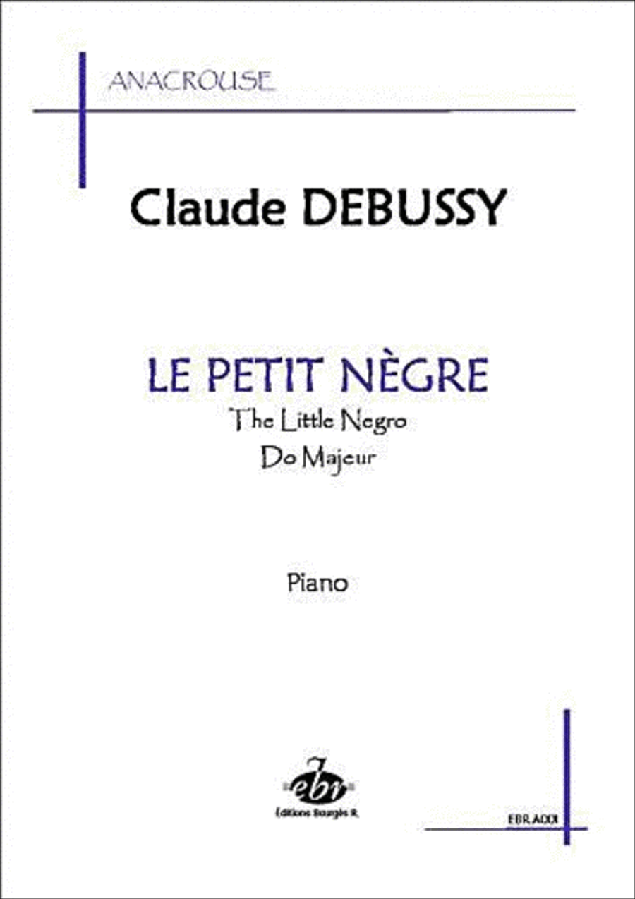 Le petit nègre (Collection Anacrouse) Piano Solo scores gallery preview page 1