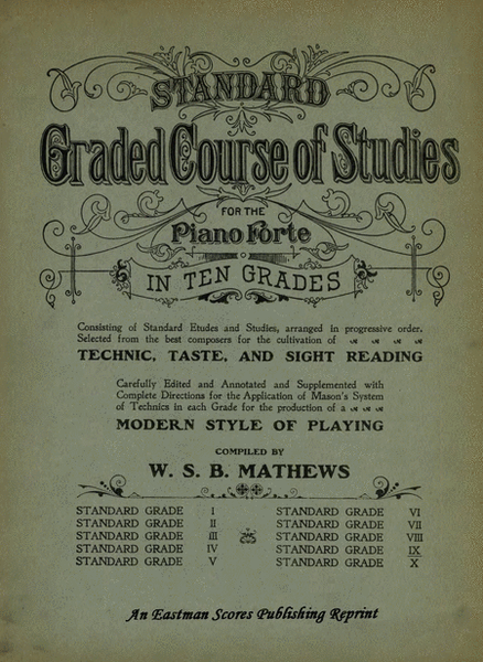 Standard Graded Course of Studies 9