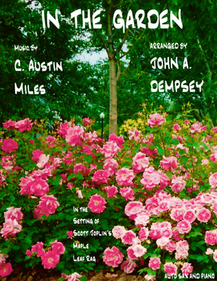 Book cover for In the Garden / Maple Leaf Rag (Alto Sax and Piano)