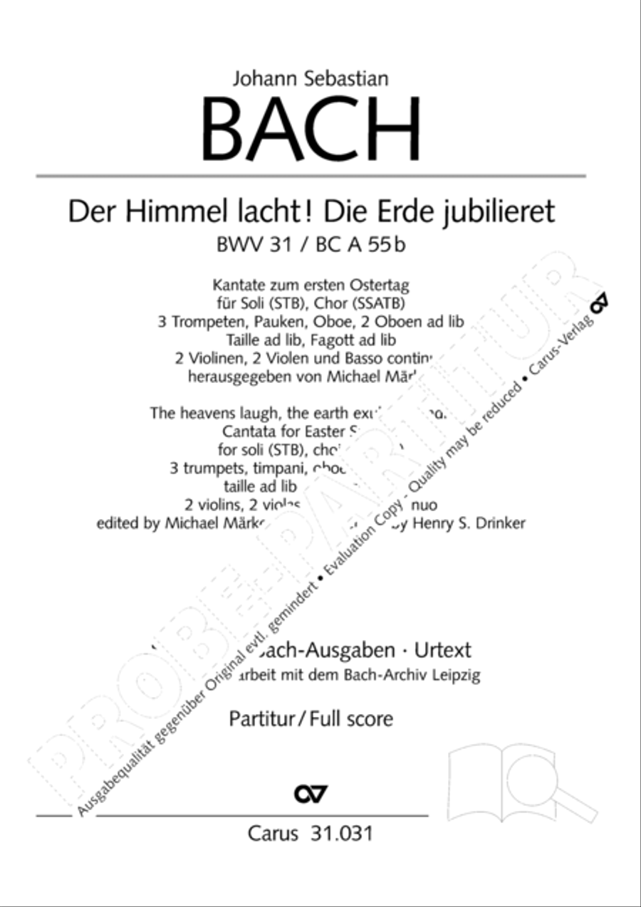 The heavens laugh, the earth exults in gladness (Der Himmel lacht! Die Erde jubilieret) STB scores gallery preview page 2