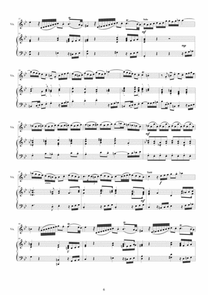 Vivaldi - Six Violin Concertos for Violin and Piano Op.6 - Scores and violin part