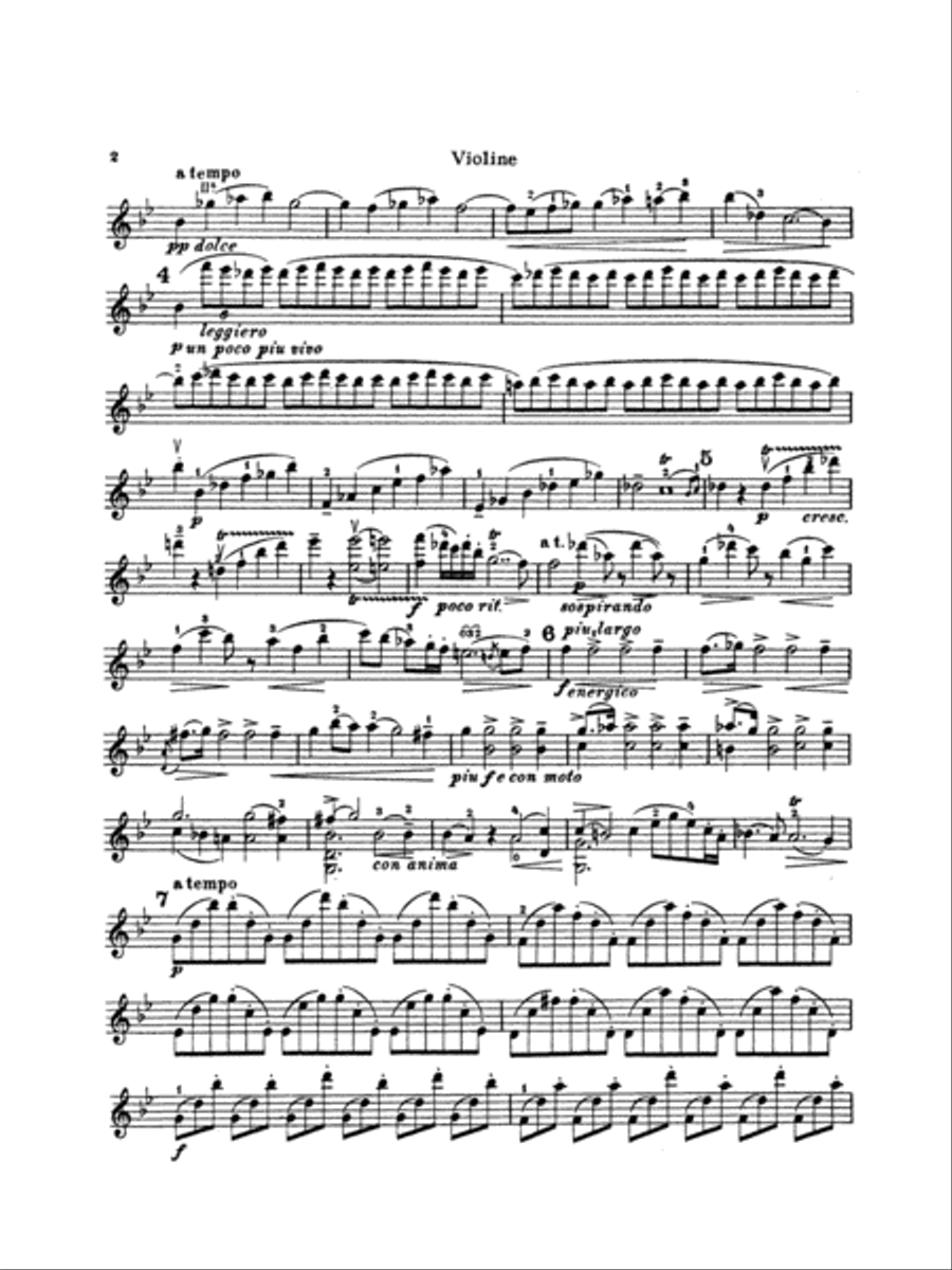 Vitali: Chaconne in G Minor Violin scores gallery preview page 2