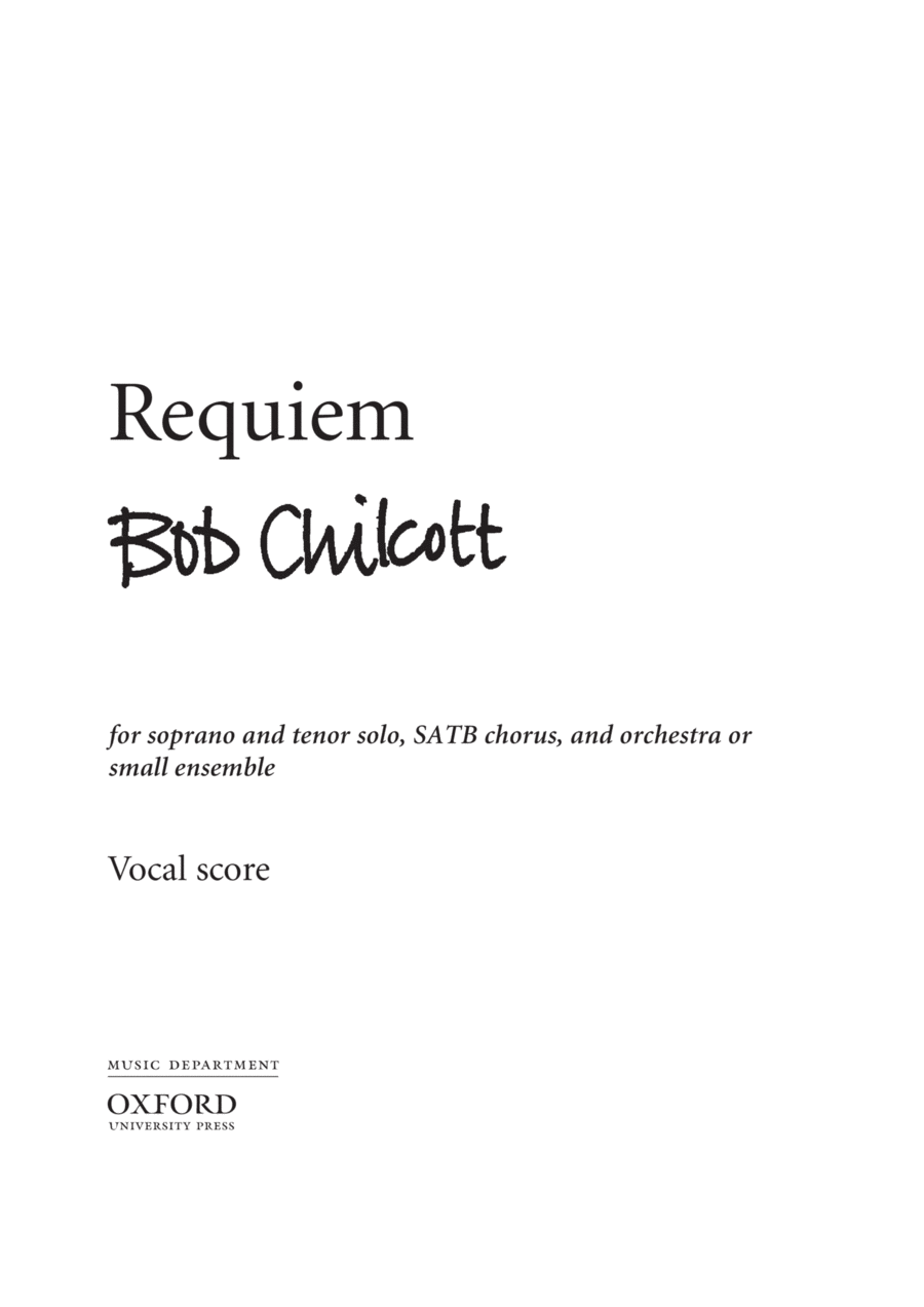 Requiem 4-Part scores gallery preview page 1