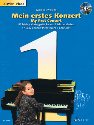Book cover for My First Concert (Mein Erstes Konzert)