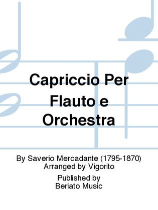 Capriccio Per Flauto e Orchestra