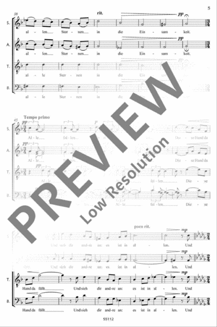 Herbst A Cappella scores gallery preview page 6