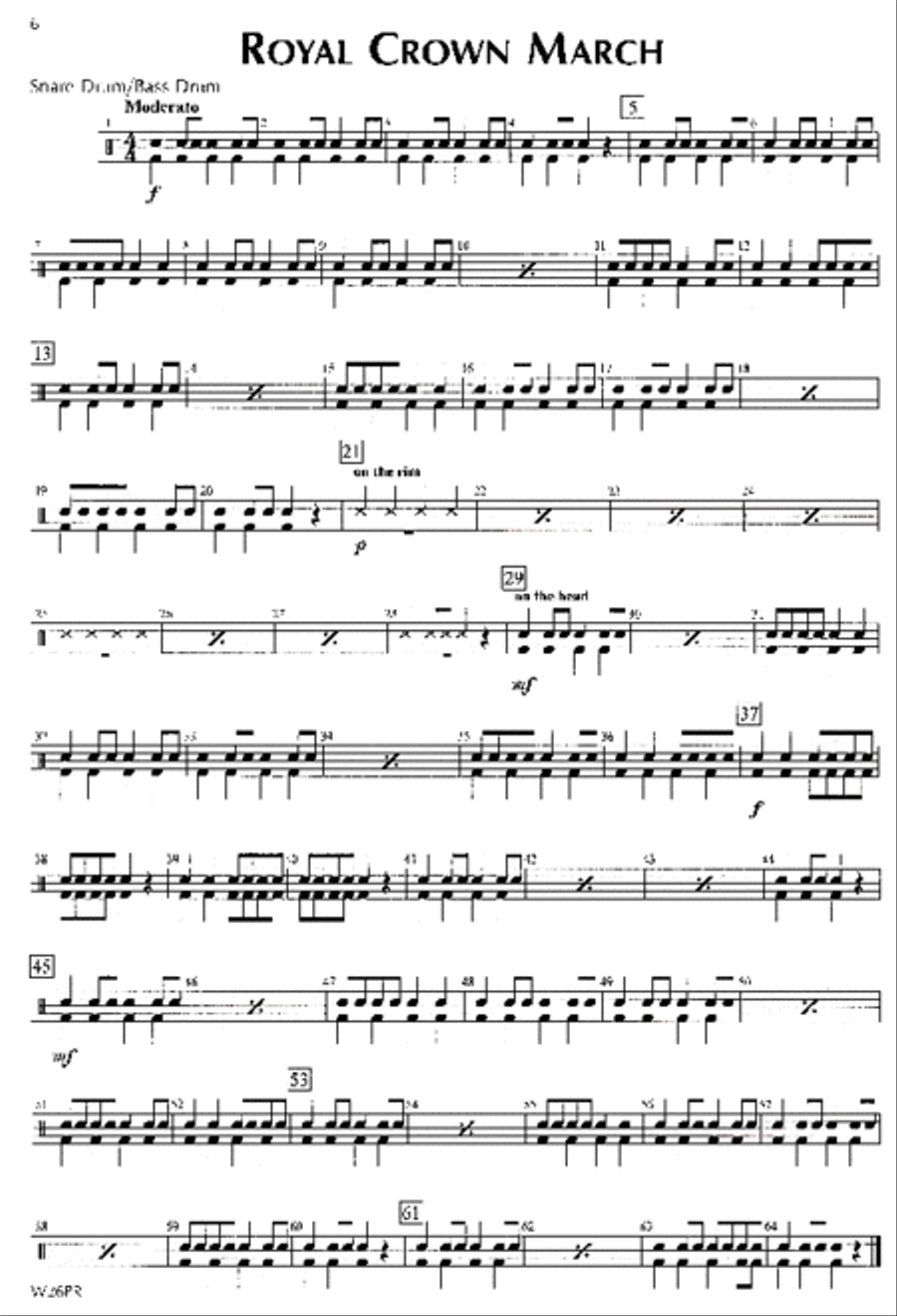 Standard of Excellence First Performance, Drum & Mallet Percussion Concert Band Methods scores gallery preview page 2
