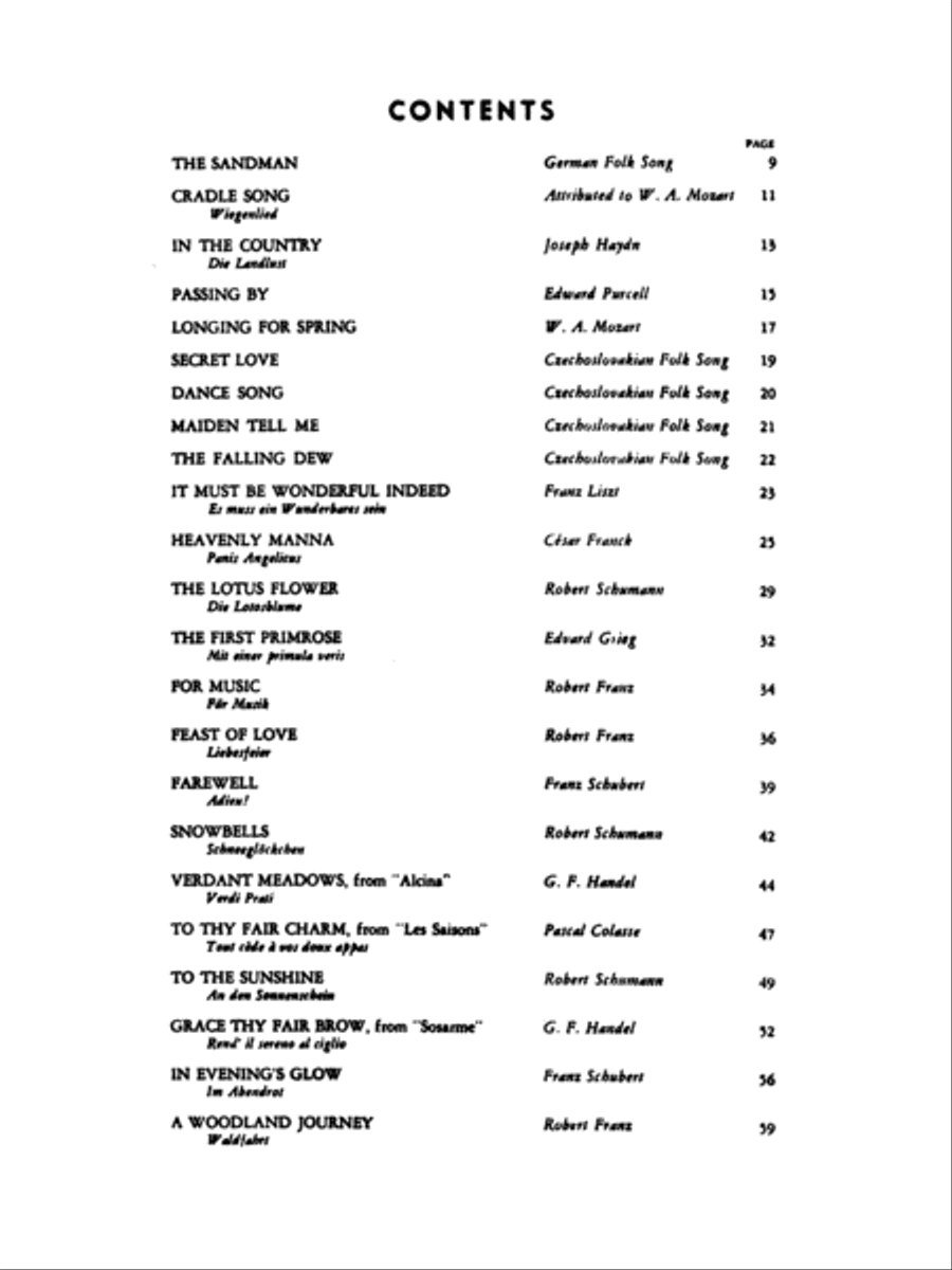 Pathways of Song, Volume 1 Low Voice scores gallery preview page 3