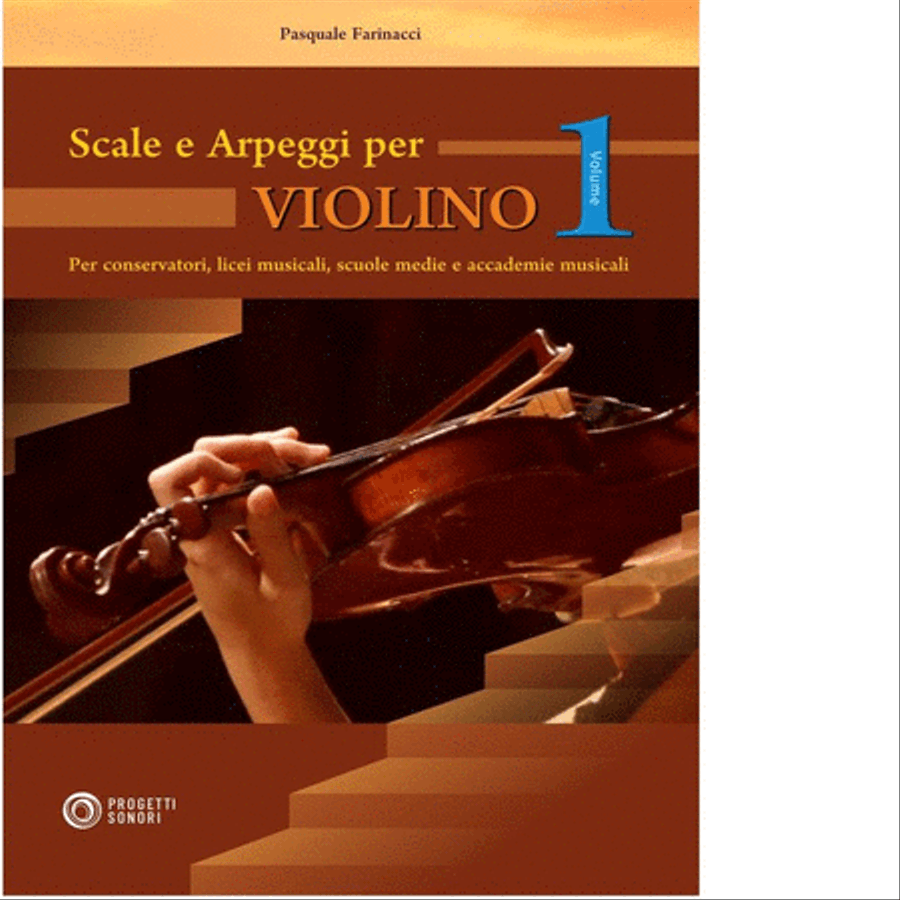 Scale e Arpeggi Per Violino Vol. 1 Violin Solo scores gallery preview page 1