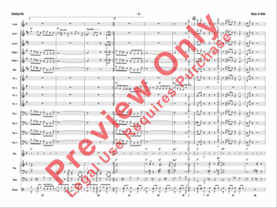 Sack of Woe Jazz Ensemble scores gallery preview page 11