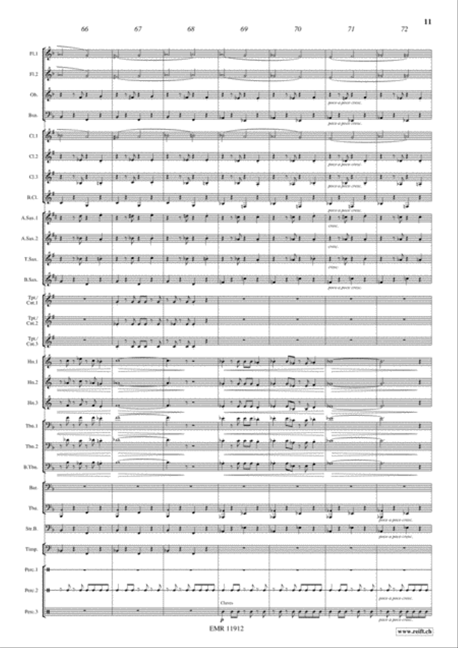 La Dolce Vita Concert Band scores gallery preview page 12