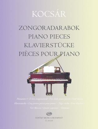 Book cover for Piano Pieces - Klavierstuecke