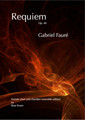 Book cover for Requiem Op. 48, Vocal Organ Score
