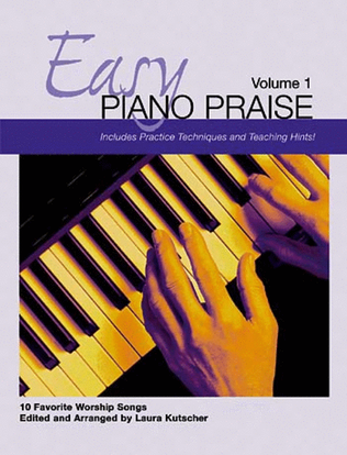 Book cover for Easy Piano Praise Vol. 1