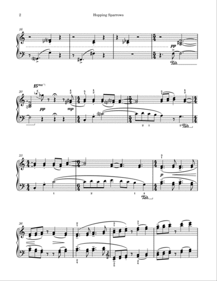 The Jasmine Suite Piano Solo scores gallery preview page 4