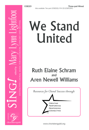 Book cover for We Stand United