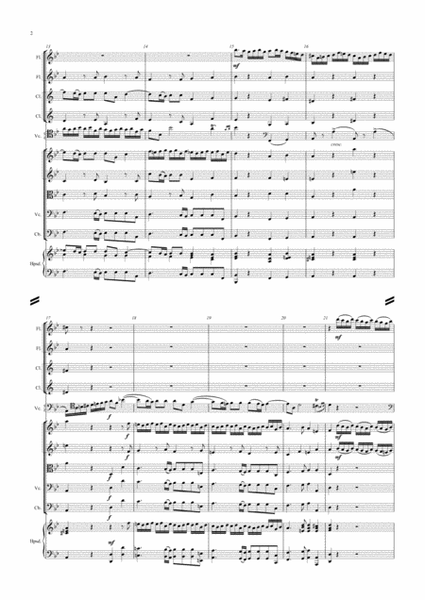 G. F. Handel Concerto G minor 2nd movement image number null
