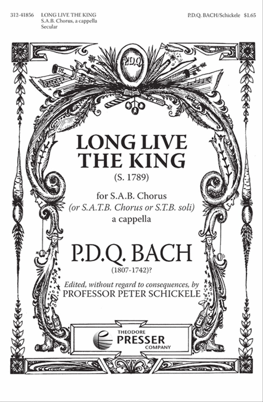 LONG LIVE THE KING 3-Part scores gallery preview page 1