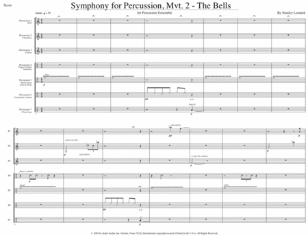 Symphony for Percussion, Mvt.2 - The Bells