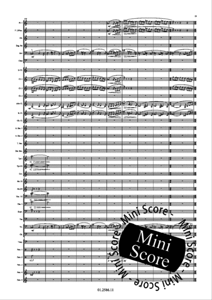 Skies Concert Band scores gallery preview page 27