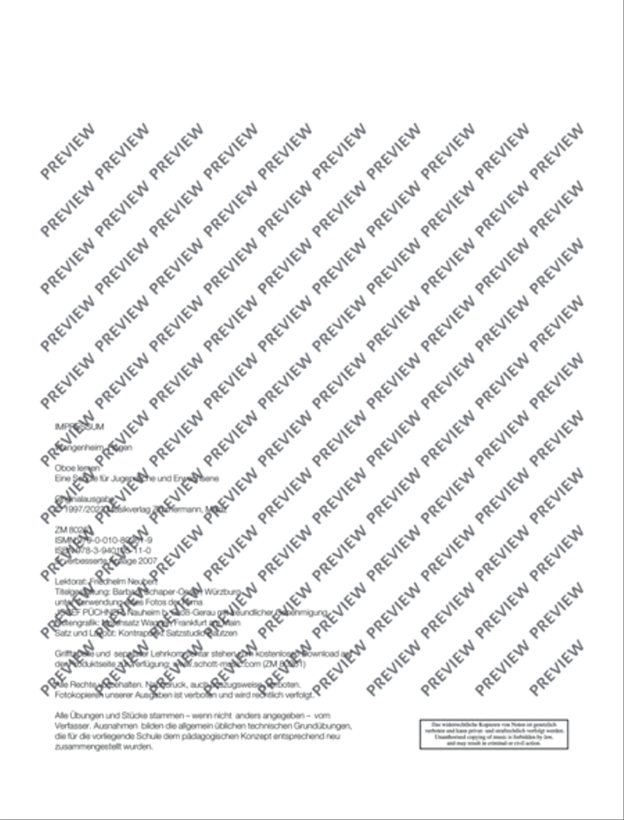 Oboe lernen Oboe scores gallery preview page 3