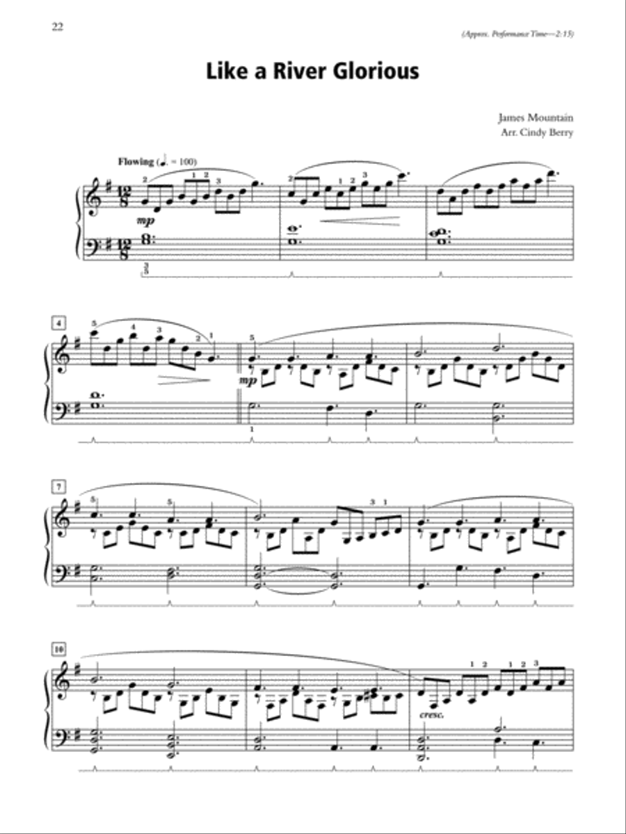 Everlasting Peace Everlasting Peace Piano Solo scores gallery preview page 6