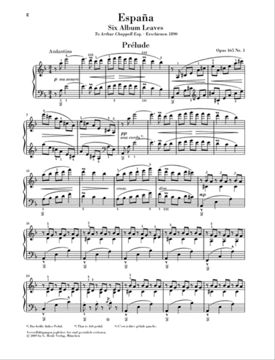 España, Op. 165 España, Op. 165 Piano Solo scores gallery preview page 3