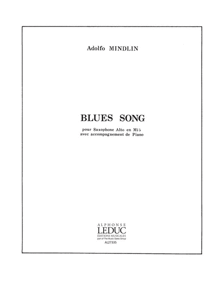Blues Song (saxophone-alto & Piano)