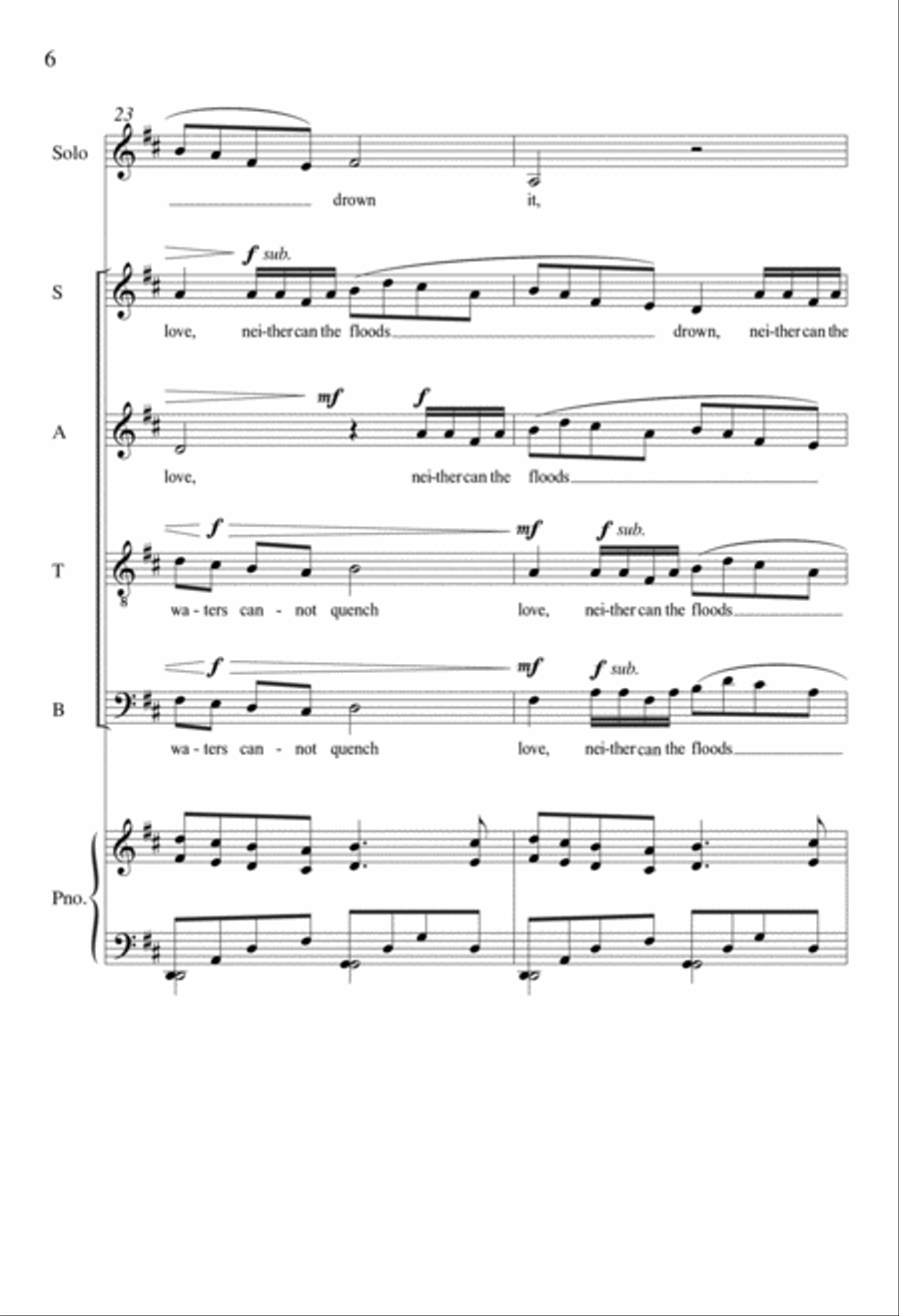 Set Me as a Seal 4-Part scores gallery preview page 5