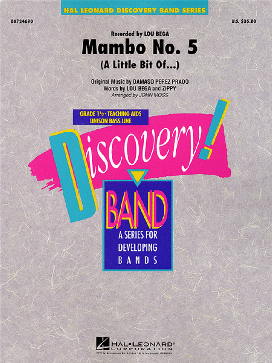 Mambo No. 5 Concert Band scores gallery preview page 1