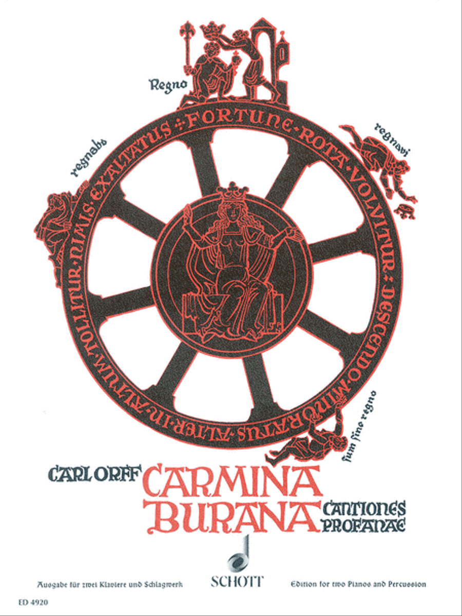 Carmina Burana Choir scores gallery preview page 1