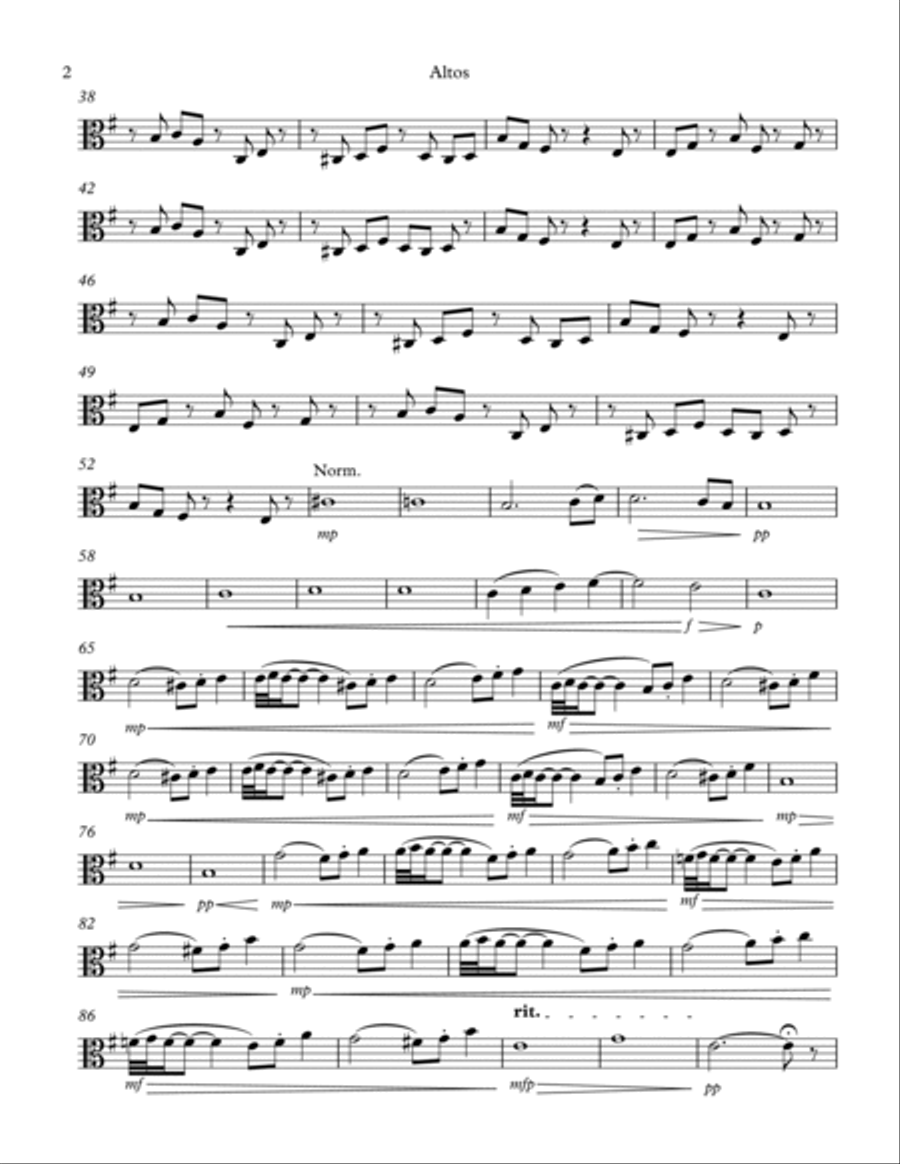 CAFÉ CRÈME String Orchestra scores gallery preview page 2