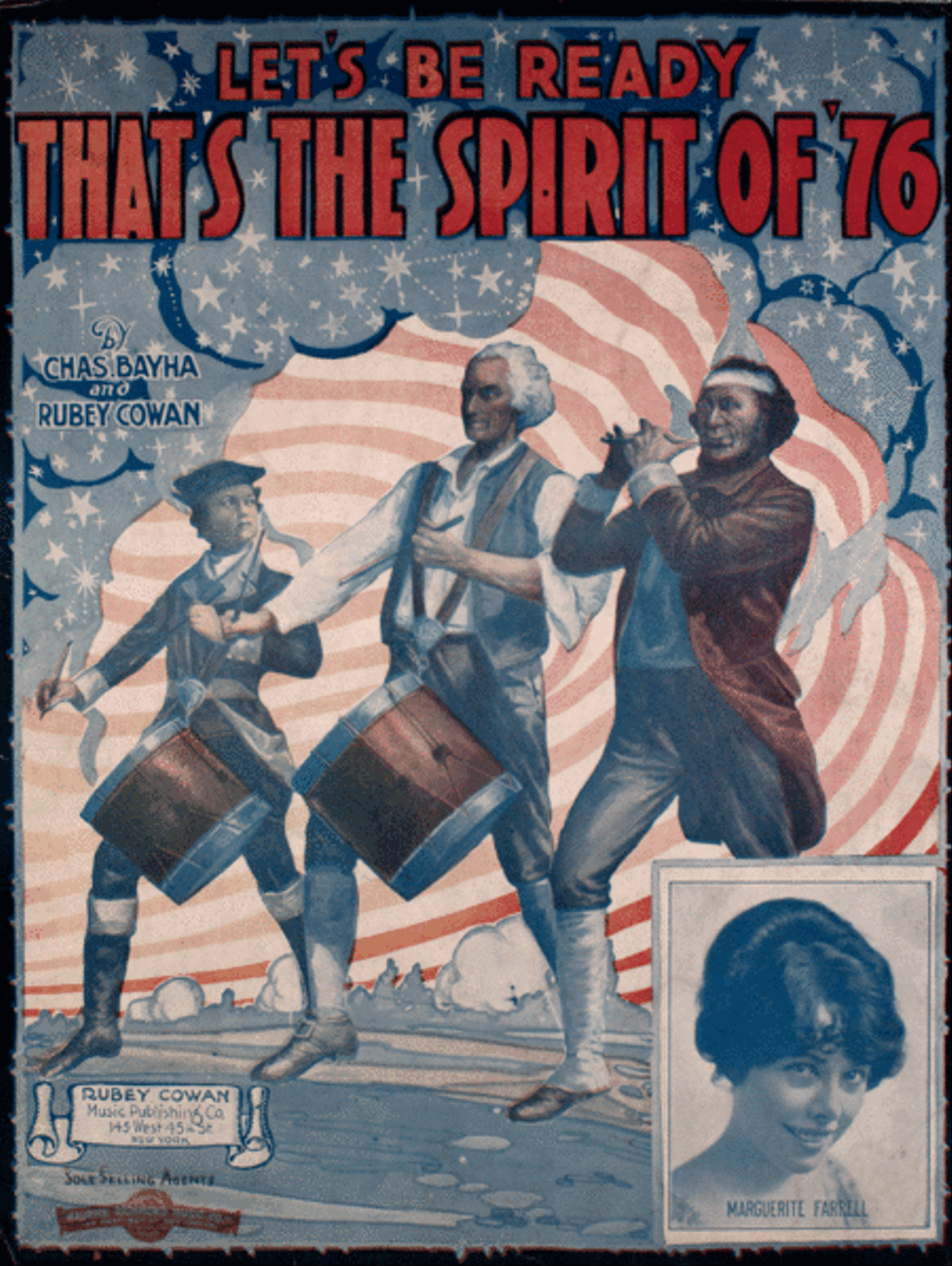 (Let's Be Ready) That's the Spirit of '76 Voice scores gallery preview page 1