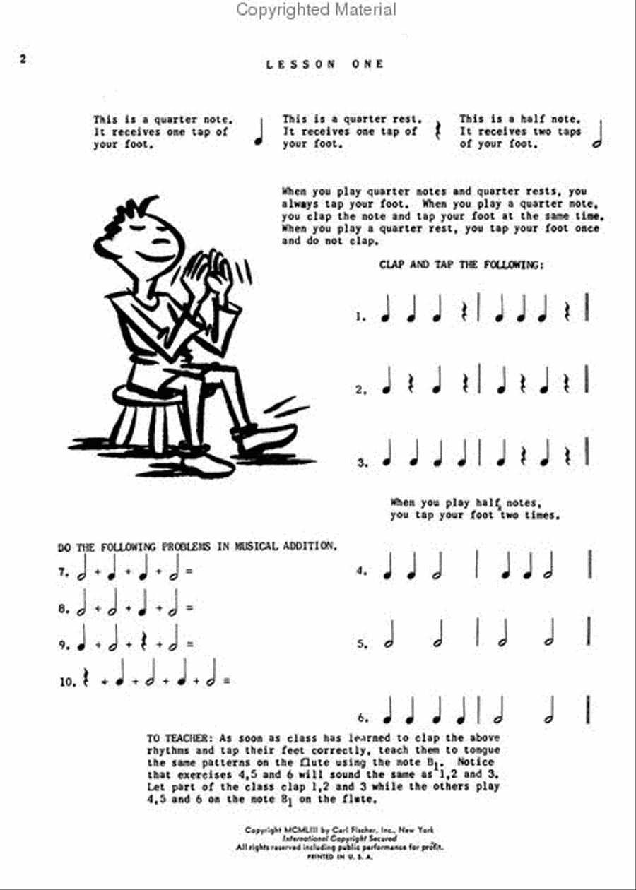 Melody Method for Pre-Instruments Flute scores gallery preview page 2