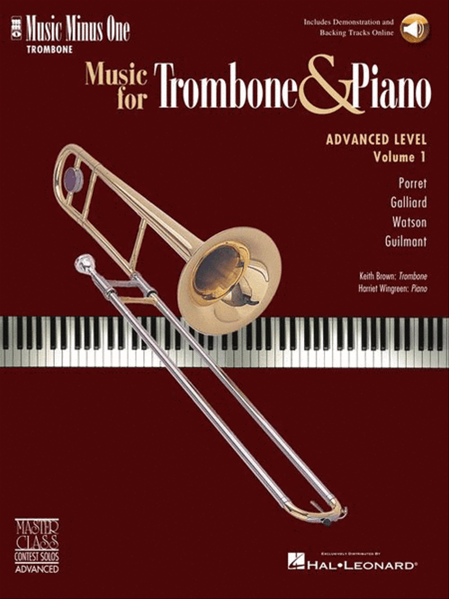 Music for Trombone & Piano – Advanced Level Volume 1