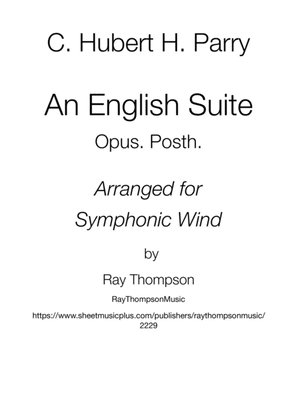 Book cover for Parry: An English Suite (complete) - symphonic wind
