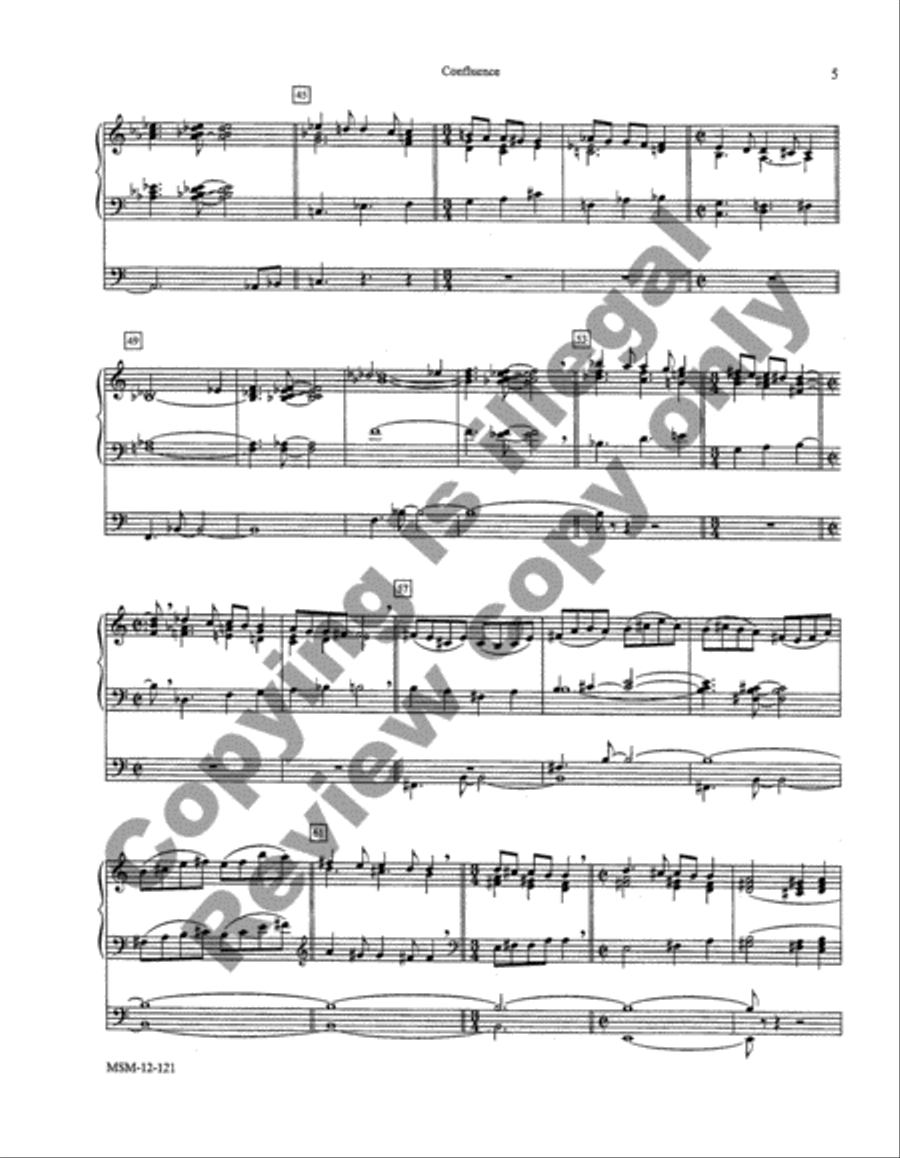 Confluence Organ scores gallery preview page 5