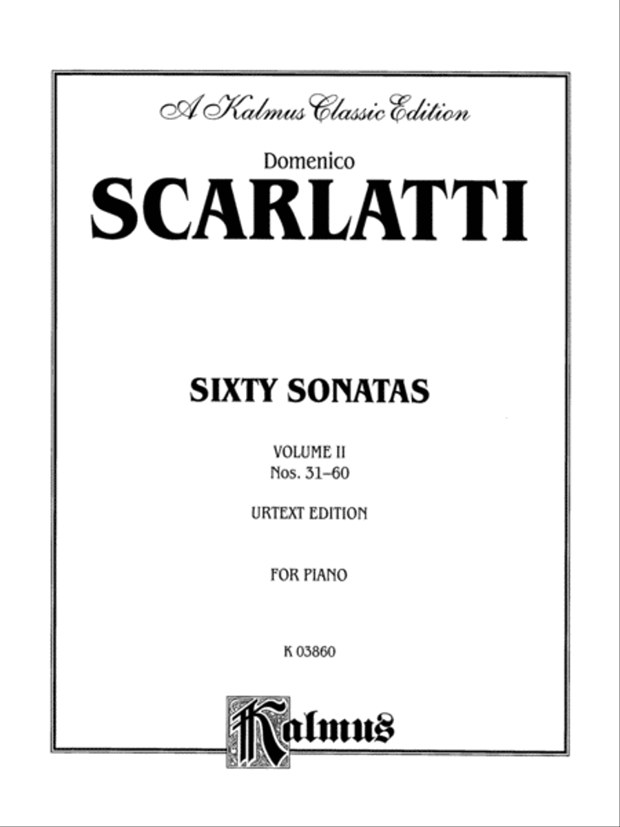 Sixty Sonatas (Urtext), Volume 2