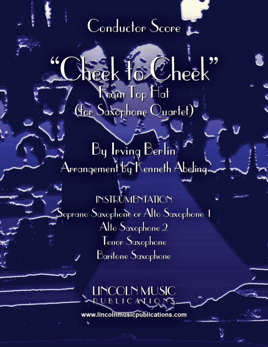 Cheek To Cheek Saxophone Quintet scores gallery preview page 1