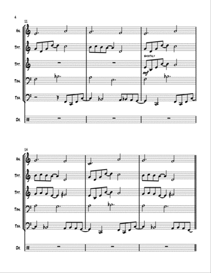 5 star 5 star Brass Ensemble scores gallery preview page 4