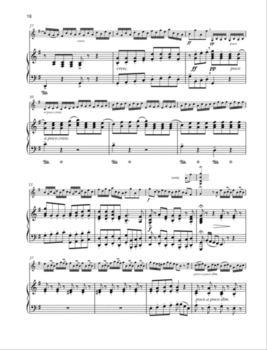 Allegro Violin Solo scores gallery preview page 3