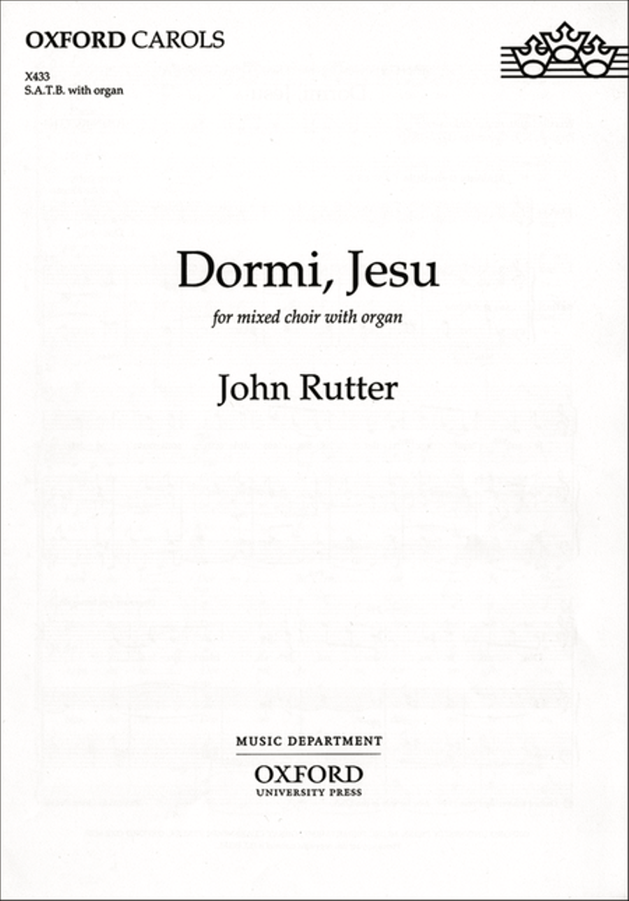 Book cover for Dormi, Jesu