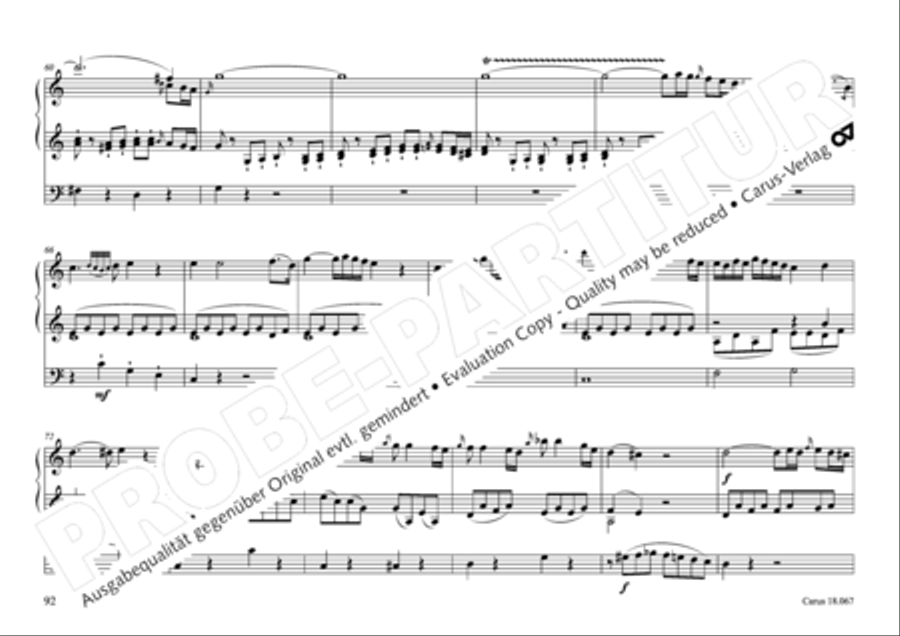 17 Church sonatas Organ Solo scores gallery preview page 93