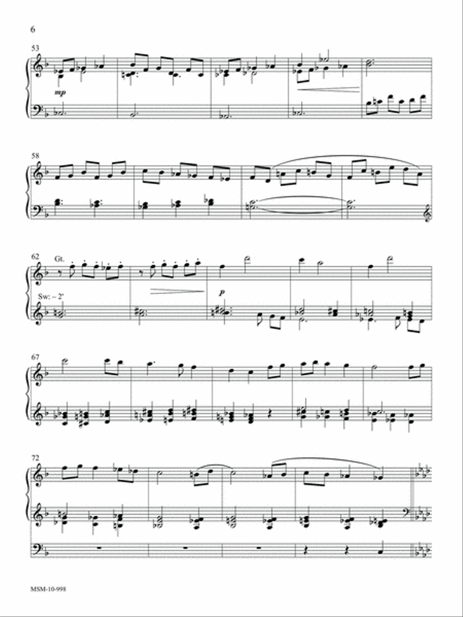 The Merry Organ Organ scores gallery preview page 6