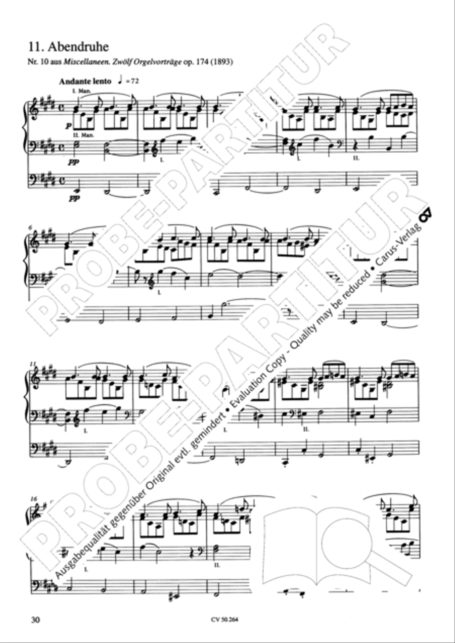 Free organ music for the Worship Service Organ Solo scores gallery preview page 31