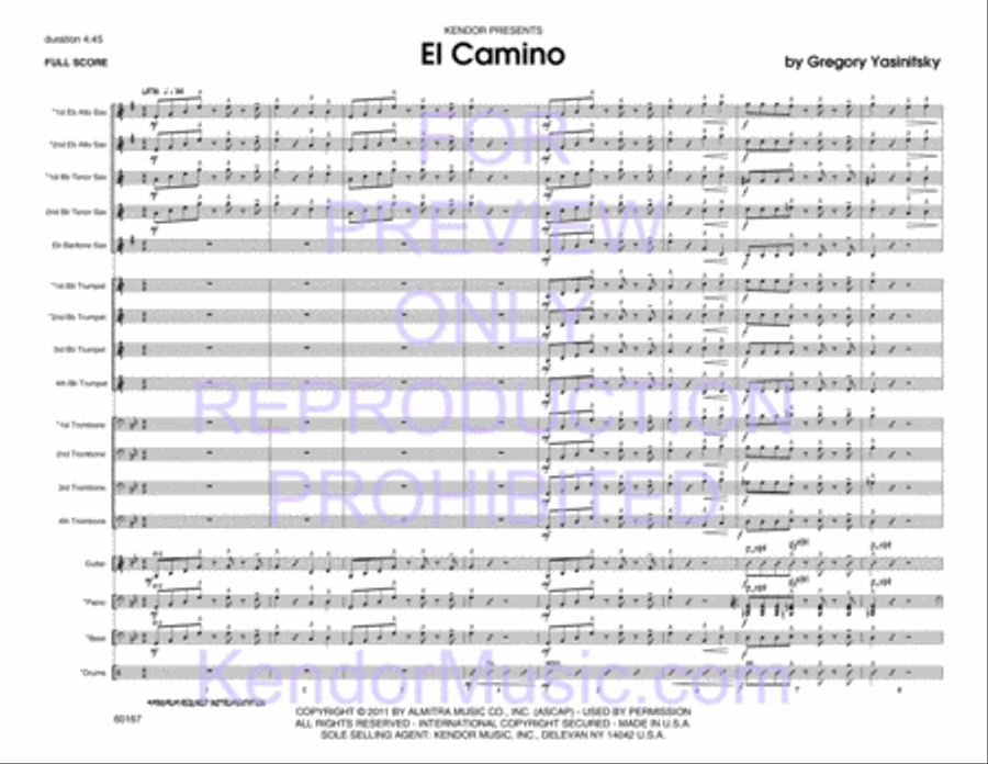 When the Saints Go Marching In Big Band scores gallery preview page 2