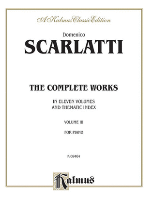 Book cover for The Complete Works, Volume 3