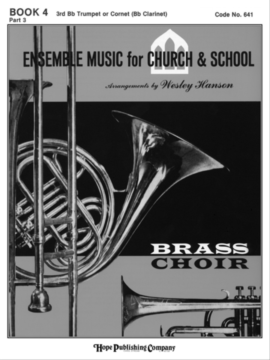 Ensemble Music for Church and School Trumpet scores gallery preview page 1