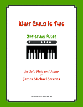 Book cover for What Child Is This (Christmas Flute)