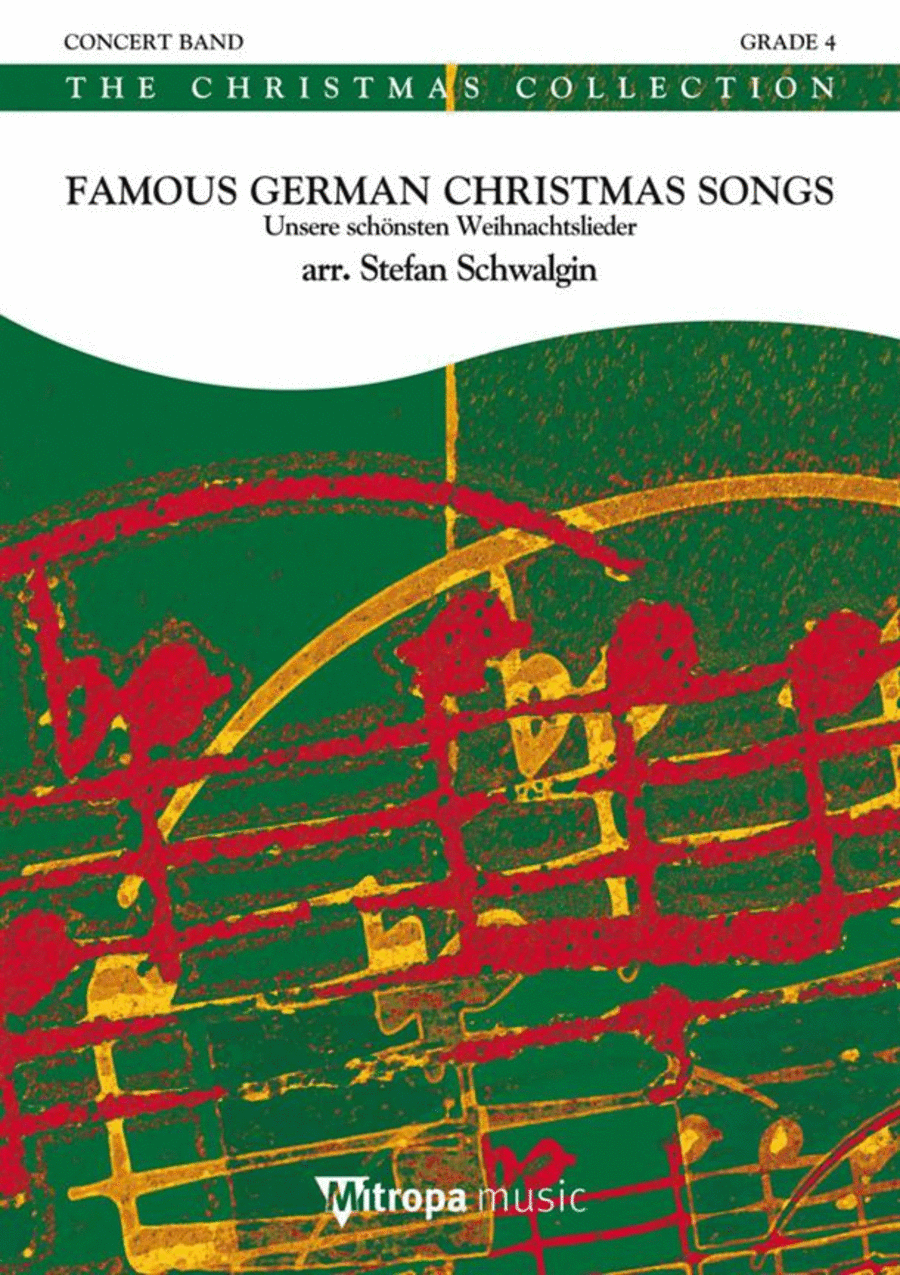 Famous German Christmas Songs Concert Band scores gallery preview page 1